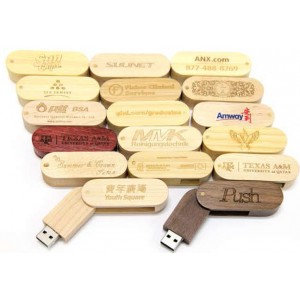 Wooden USB thumbdrive